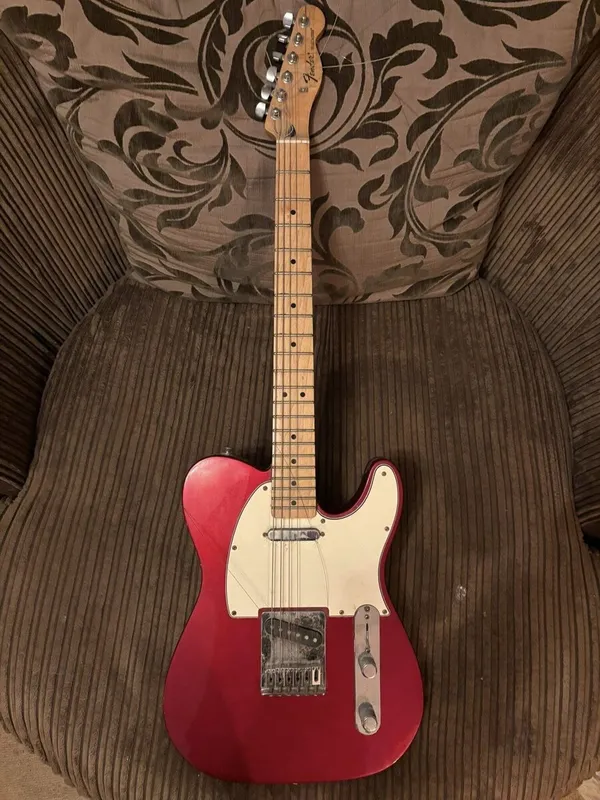 Guitar after full restoration by The Axe Forge, Gateshead